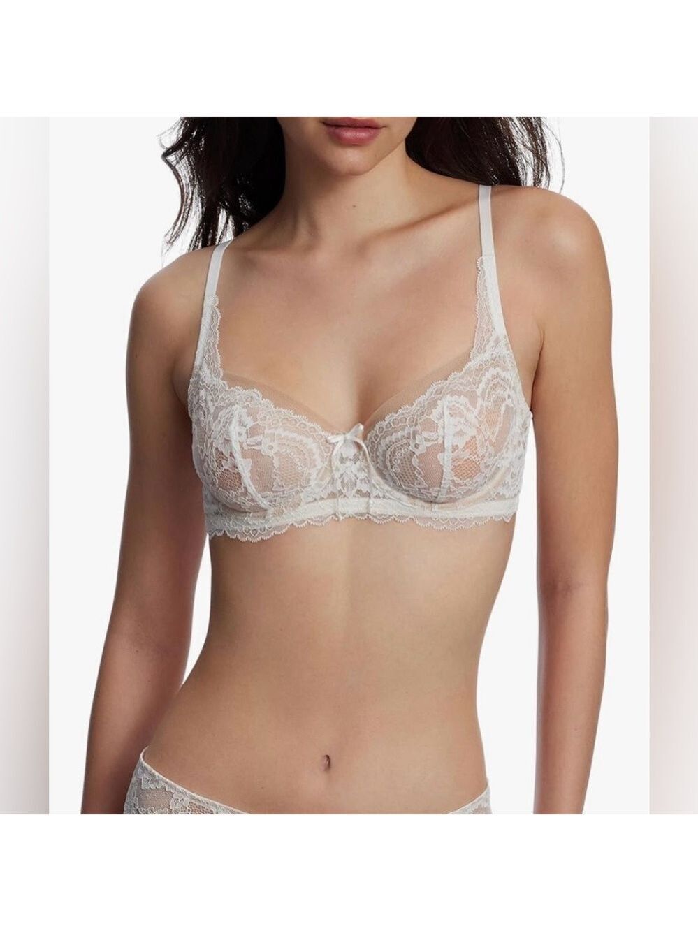 707. Skarlett Blue Women’s Minx Unlined Underwire Balconette Bra In Red & Black